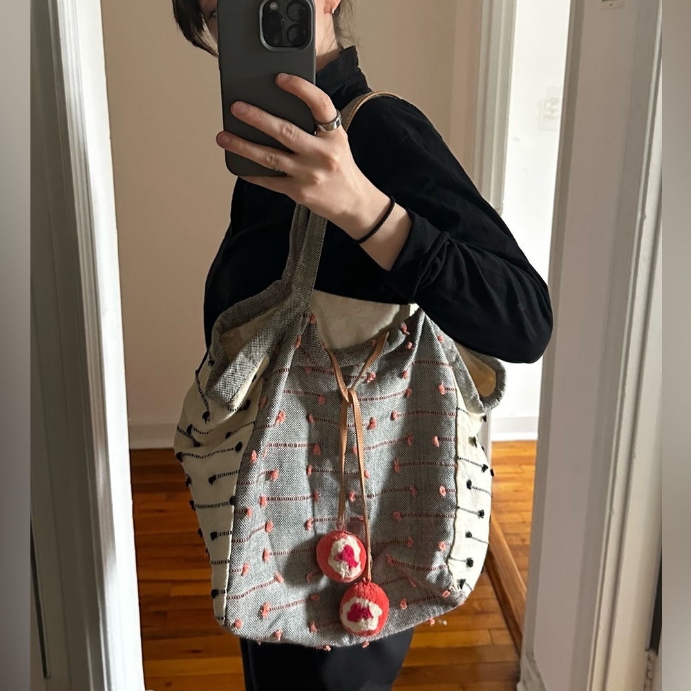 Cotton beach bag